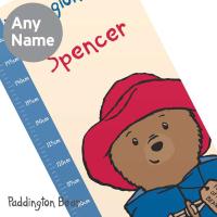 Personalised Paddington Bear Vinyl Height Chart Extra Image 1 Preview